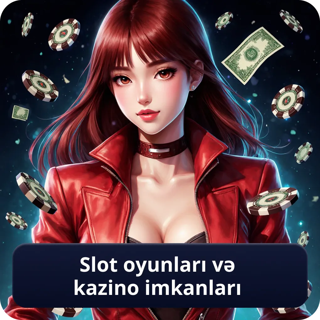 Slot oyunları və kazino imkanları